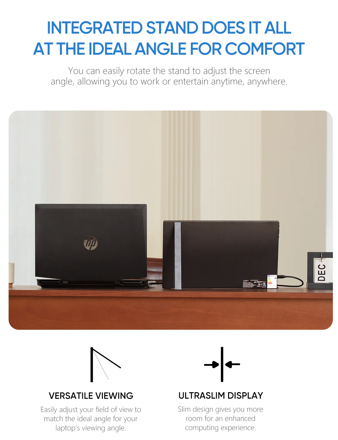 Arzopa A1S 14" FHD Ultra-Light Slim Portable Monitor - Image 5