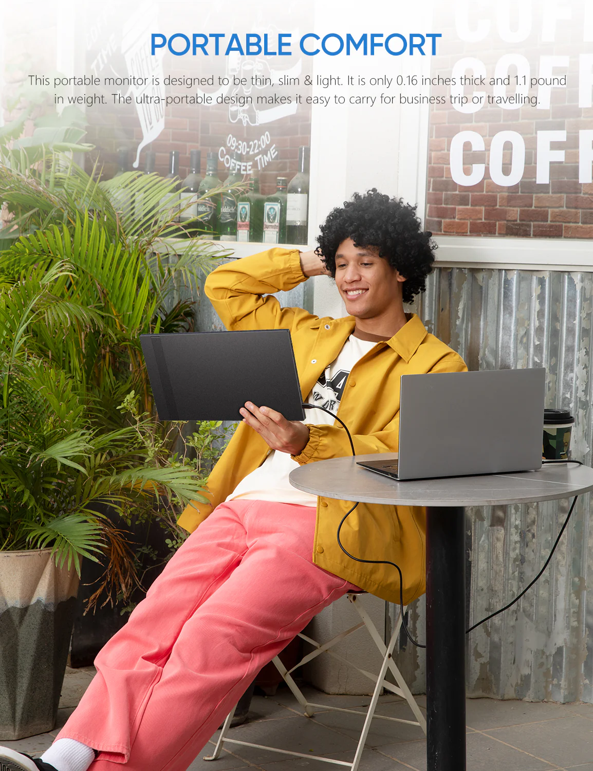 Arzopa A1S 14" FHD Ultra-Light Slim Portable Monitor - Image 7