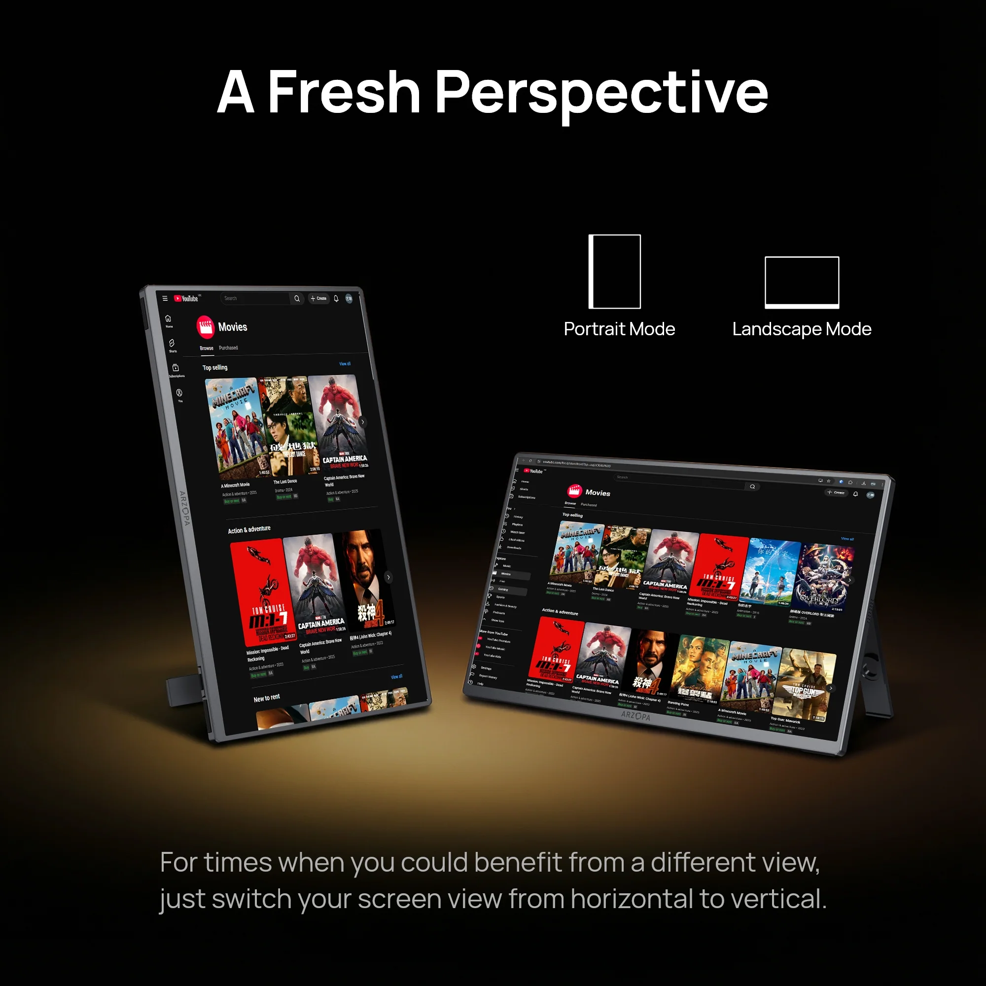 Arzopa A3C Pro 13.3" FHD OLED Portable Monitor - Image 5