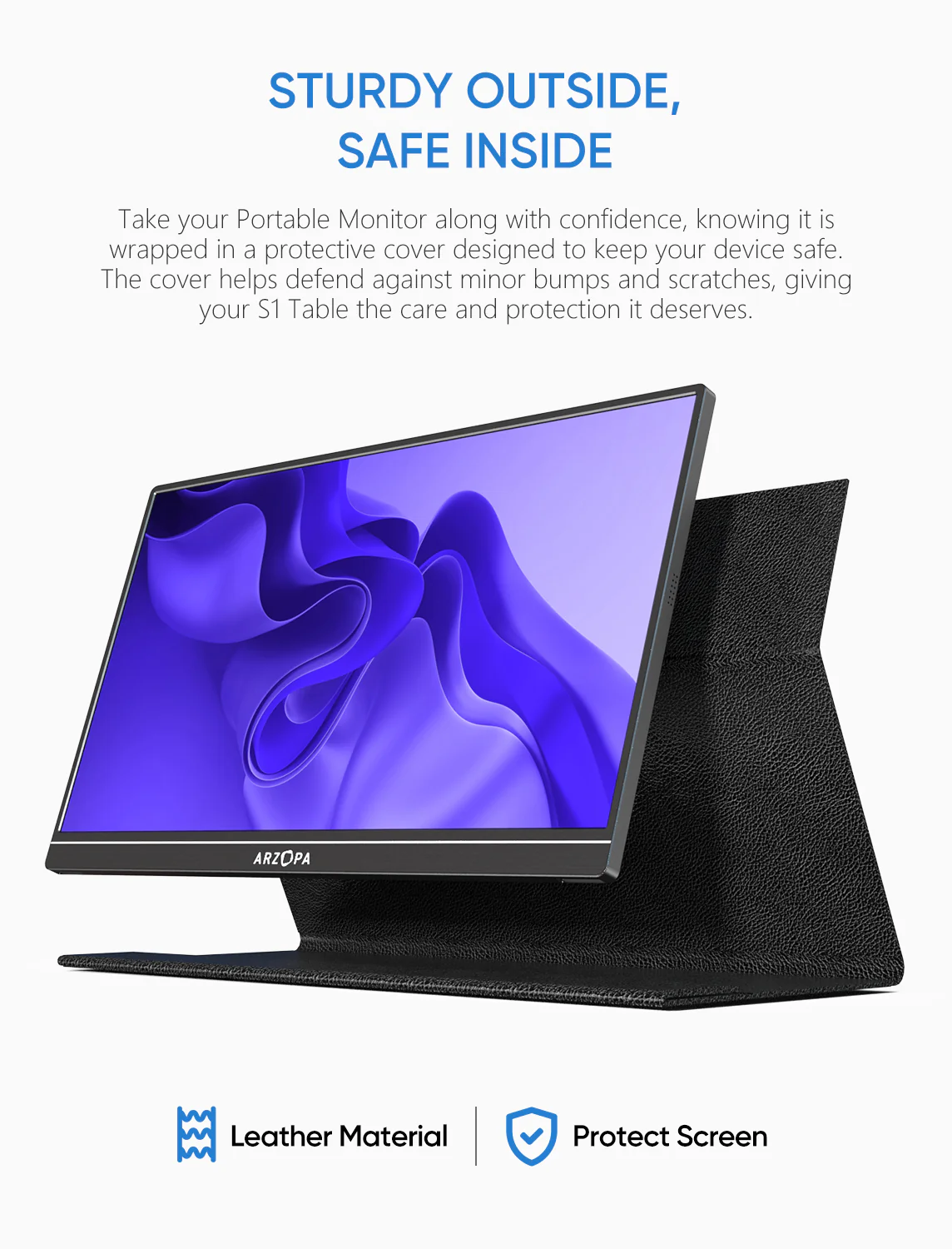 Arzopa S1 Table Portable Laptop Monitor | 15.6'' FHD 1080P - Image 4