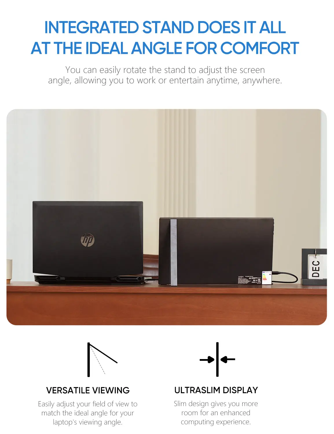 Arzopa Z1FC Black 16.1" 144Hz FHD 100%sRGB Portable Monitor - Image 6